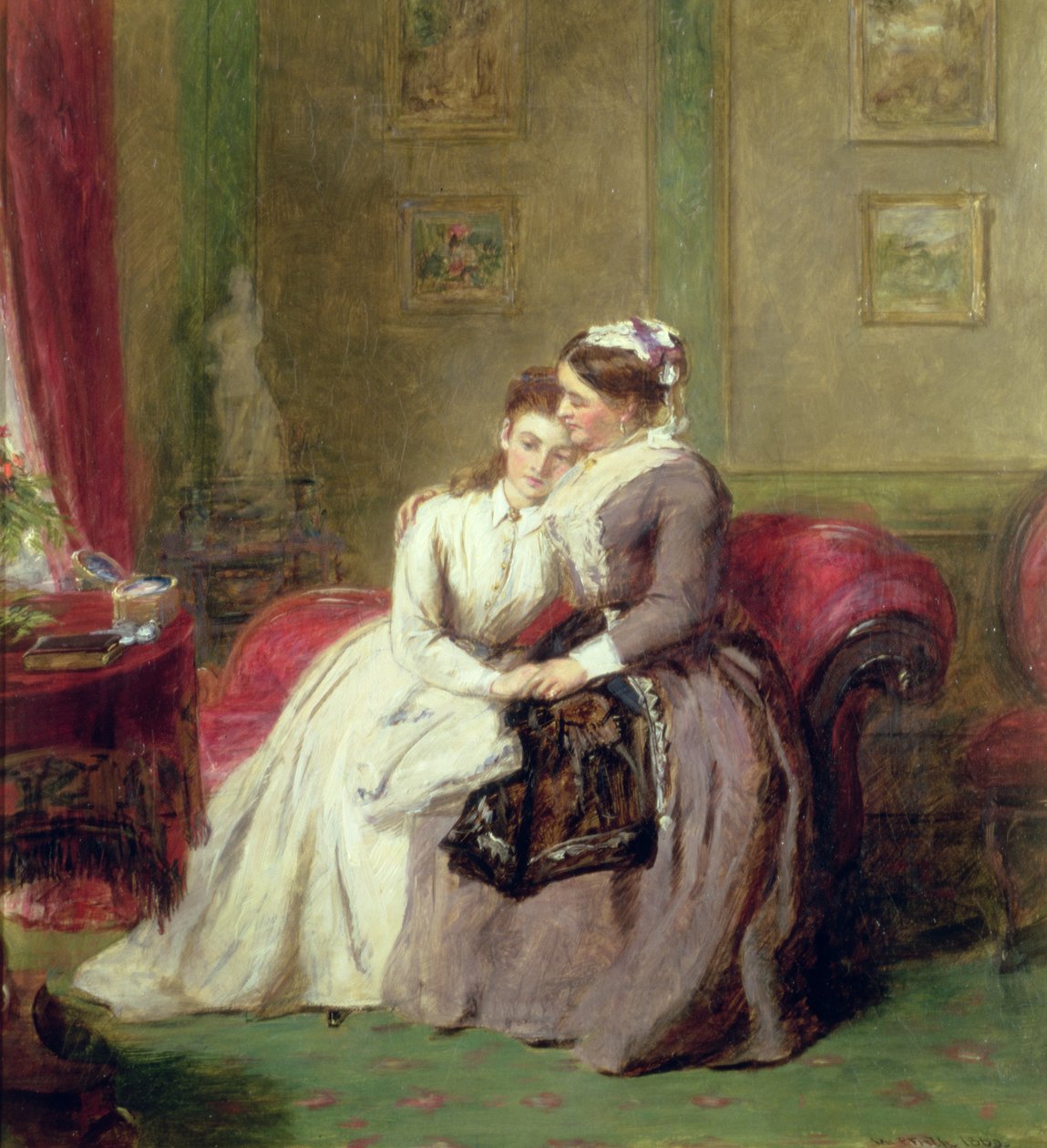 होप एंड फियर, 1869 द्वारा विलियम पॉवेल फ्रिथ