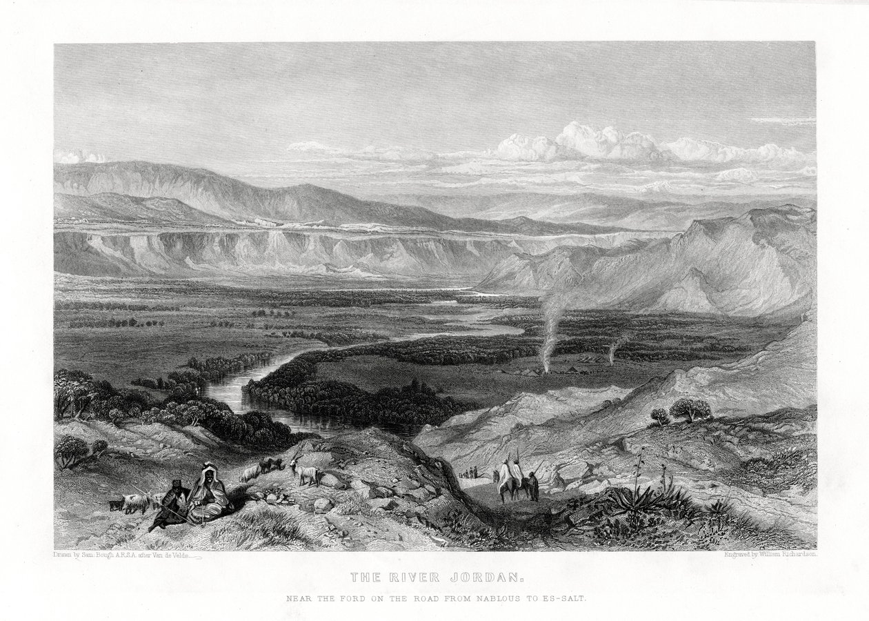 जॉर्डन नदी, 1887 द्वारा विलियम रिचर्डसन