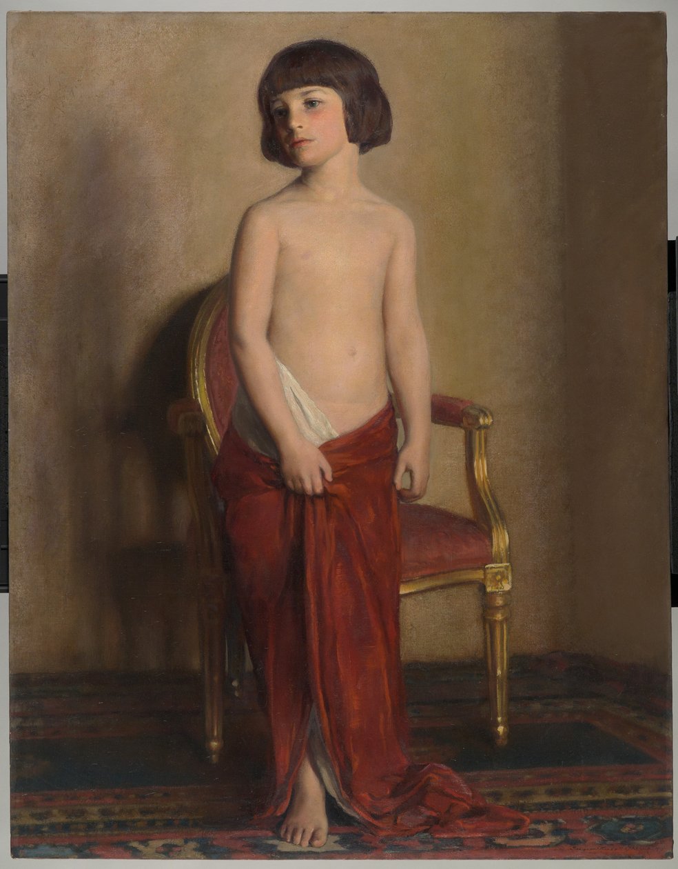 ए स्टैचुएट, c.1914 द्वारा विलियम सार्जेंट केंडल