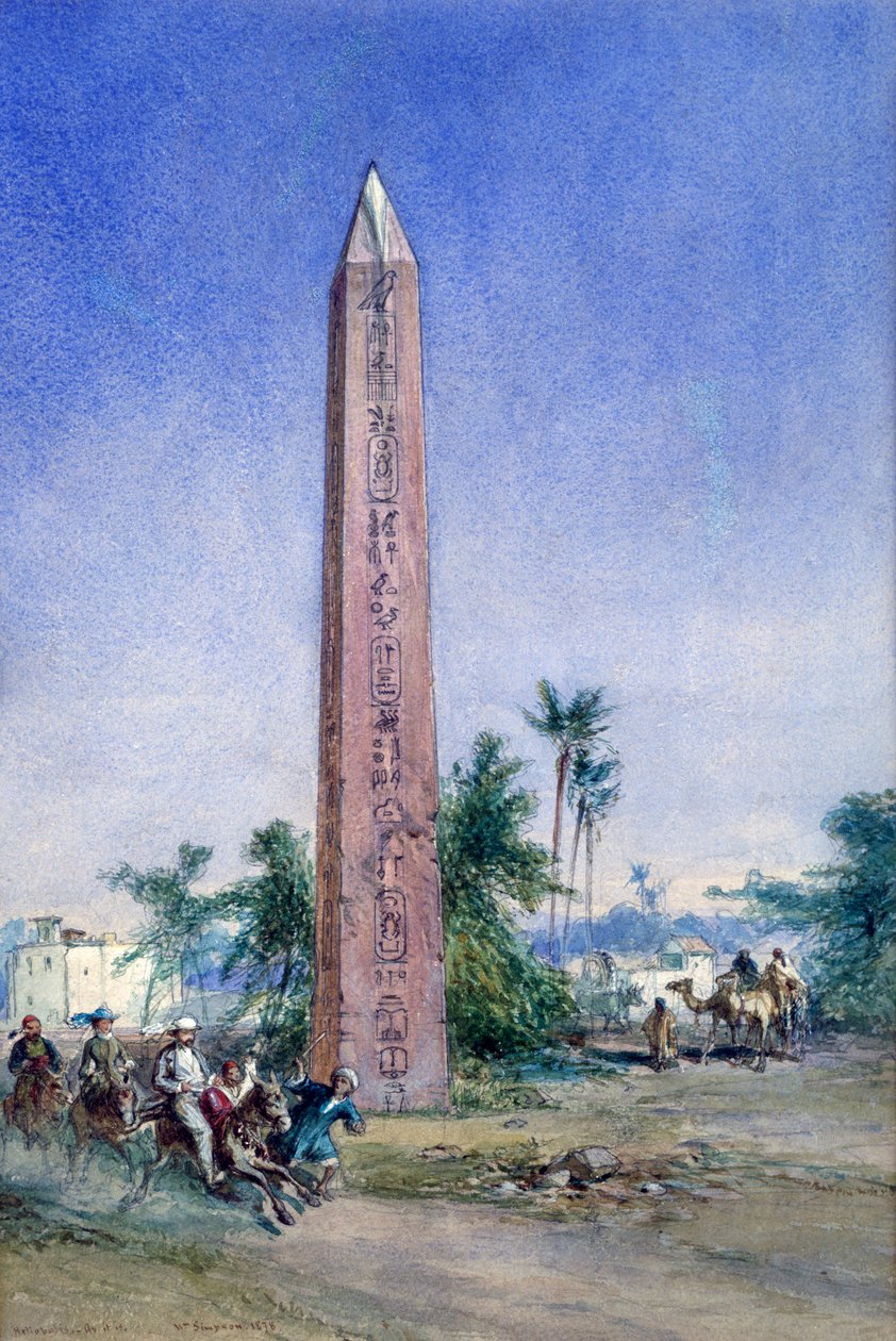 हेलियोपोलिस, 1878 द्वारा विलियम क्रीमिया सिम्पसन