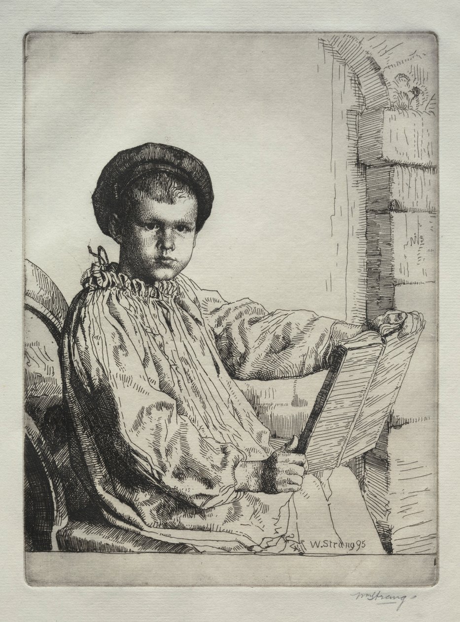 डेविड आर स्ट्रंग, 1895। द्वारा विलियम स्ट्रैंड
