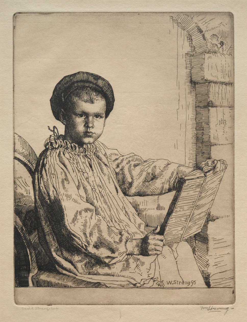 डेविड स्ट्रैंग, नंबर 1, 1895-1896। द्वारा विलियम स्ट्रैंड
