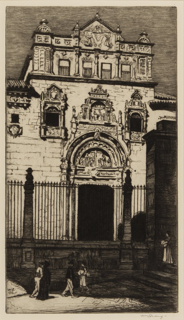 सांता क्रूज़, टोलेडो, 1913 द्वारा विलियम स्ट्रैंड