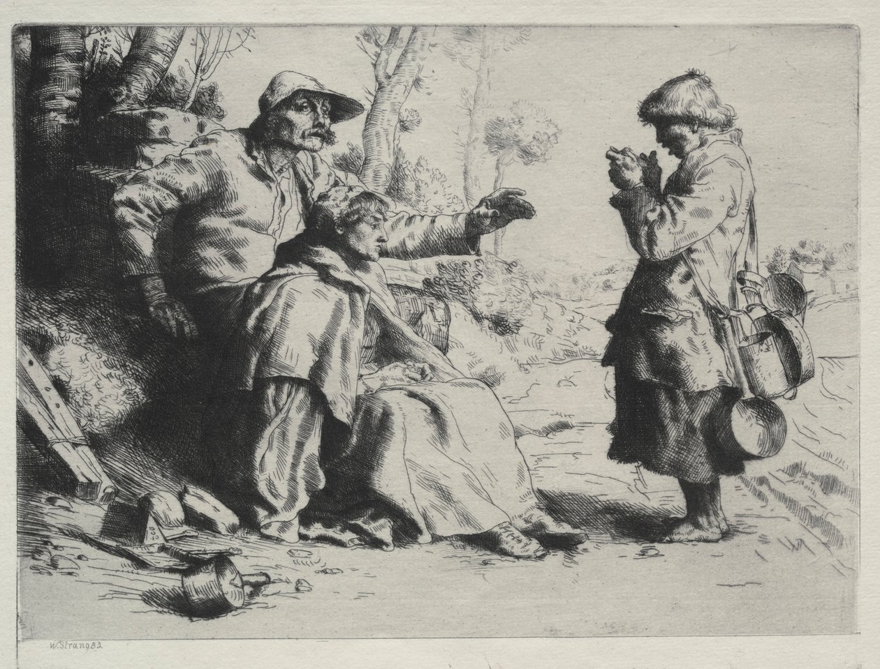 टिंकर, 1882। द्वारा विलियम स्ट्रैंड