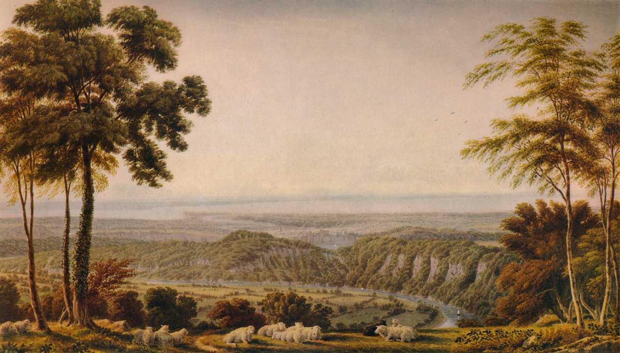 चेन्स्टोव के पास, वाइंडड क्लिफ से देखें - सुबह, c1820, 1938 द्वारा जोसेफ मैलॉर्ड विलियम टर्नर