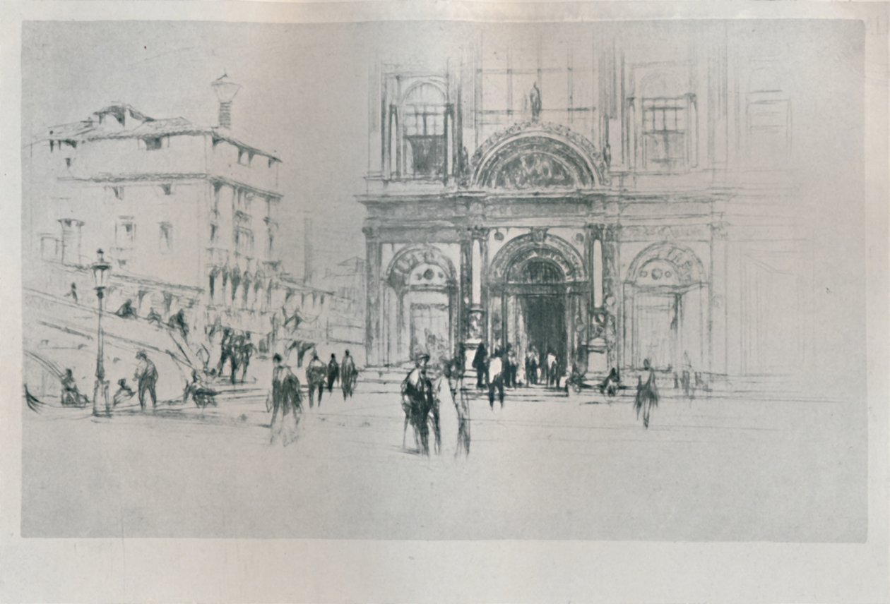 St.Marks, 20 वीं शताब्दी की शुरुआत, 1925। द्वारा विलियम वालकोट