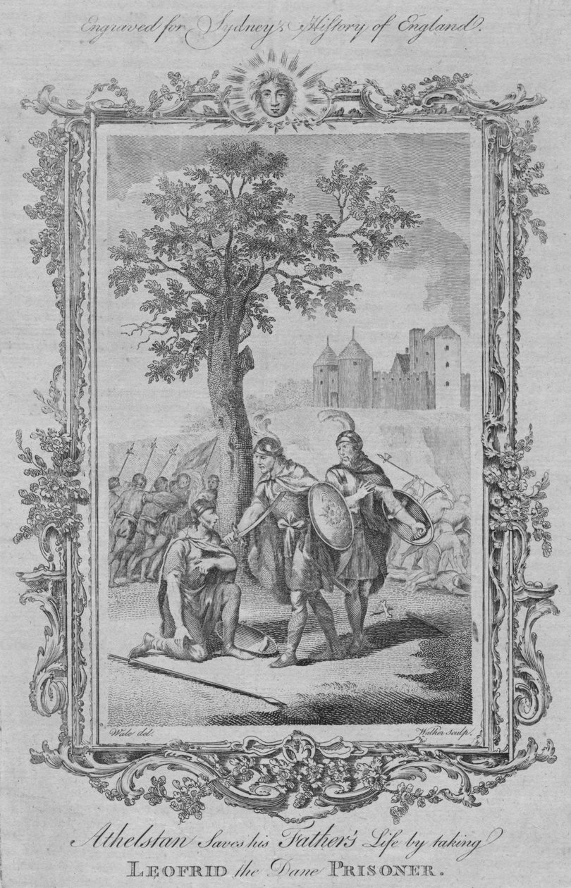 एथेल्टन ने लेफ्टिड द डेन प्रिजनर, 1773 को ले कर अपने पिताओं की जान बचाई। द्वारा विलियम वॉकर
