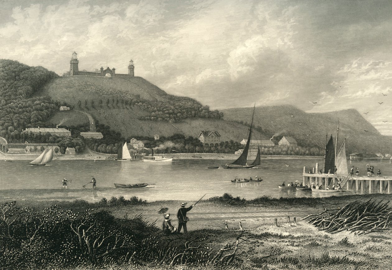 द हाइलैंड्स ऑफ द नेवरसिंक, 1872। द्वारा विलियम वेलस्टूड