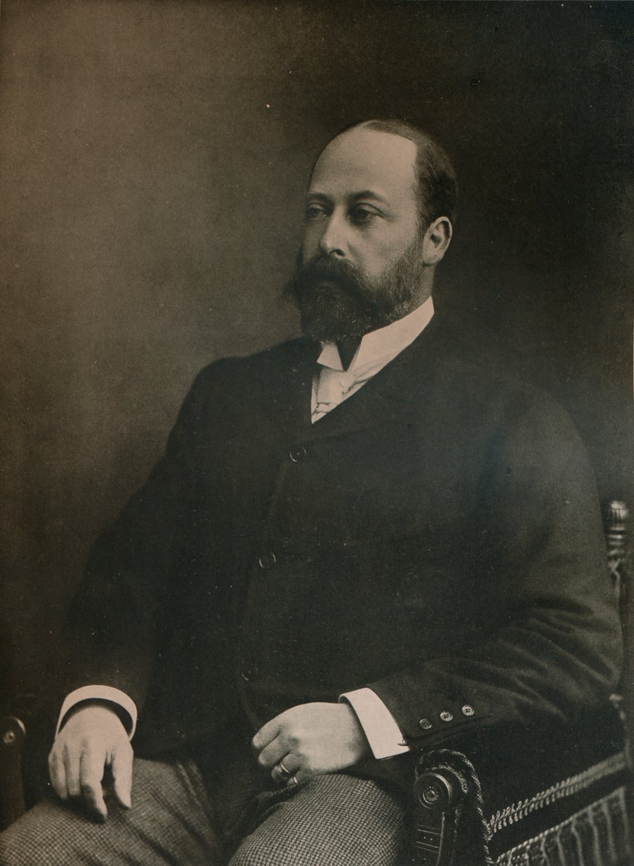 किंग एडवर्ड सप्तम का एक निजी चित्र, c1890 1911 द्वारा विलियम और डैनियल डाउनी