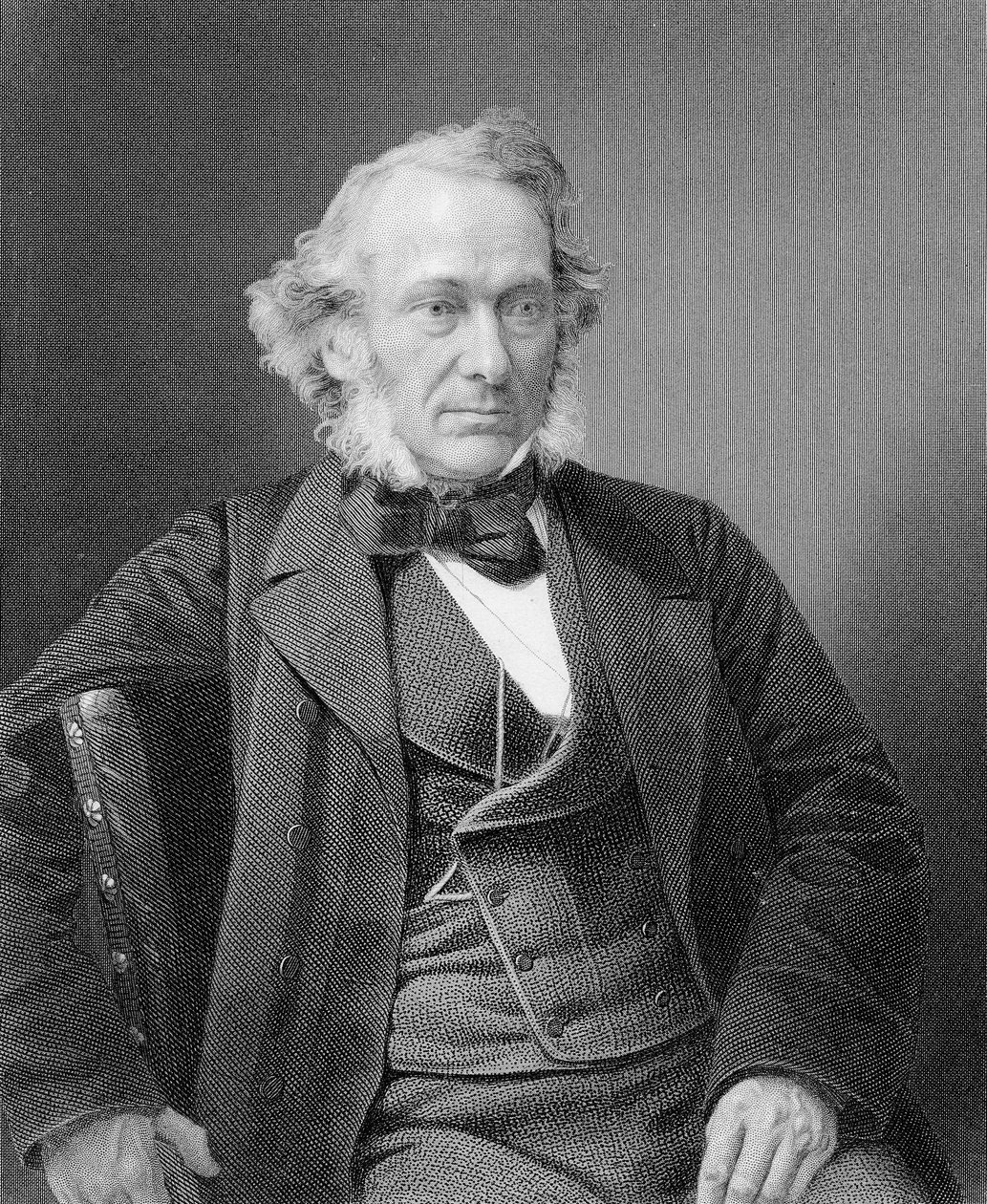 रिचर्ड कॉबडेन, विलियम हॉल द्वारा एक तस्वीर से उत्कीर्ण, c.1860 द्वारा विलियम और डैनियल डाउनी