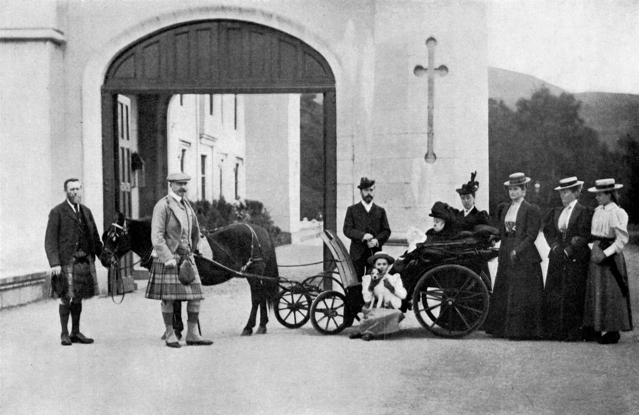 Czars, बालमोरल, 1896 में जाते हैं। द्वारा विलियम और डैनियल डाउनी