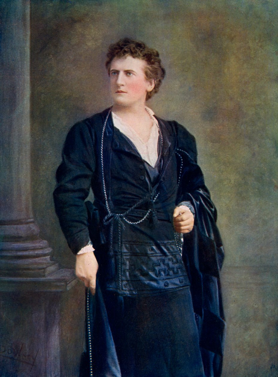 विल्सन बैरेट 1846-1904, अंग्रेजी अभिनेता, थियेटर मैनेजर और नाटककार, 1899-1900। द्वारा विलियम और डैनियल डाउनी