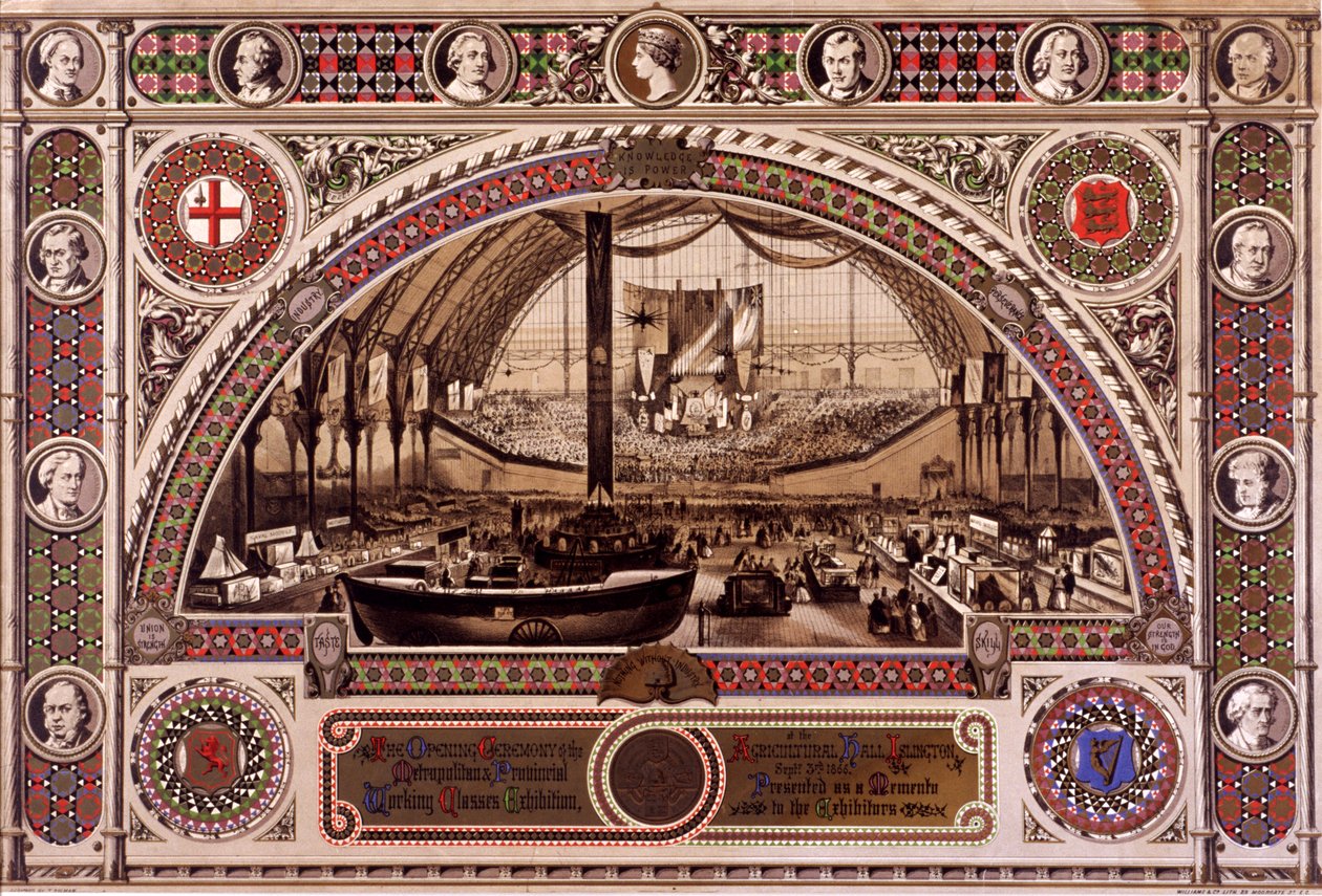 अपर स्ट्रीट, इस्लिंगटन, लंदन, 1866 द्वारा विलियम्स एंड कंपनी