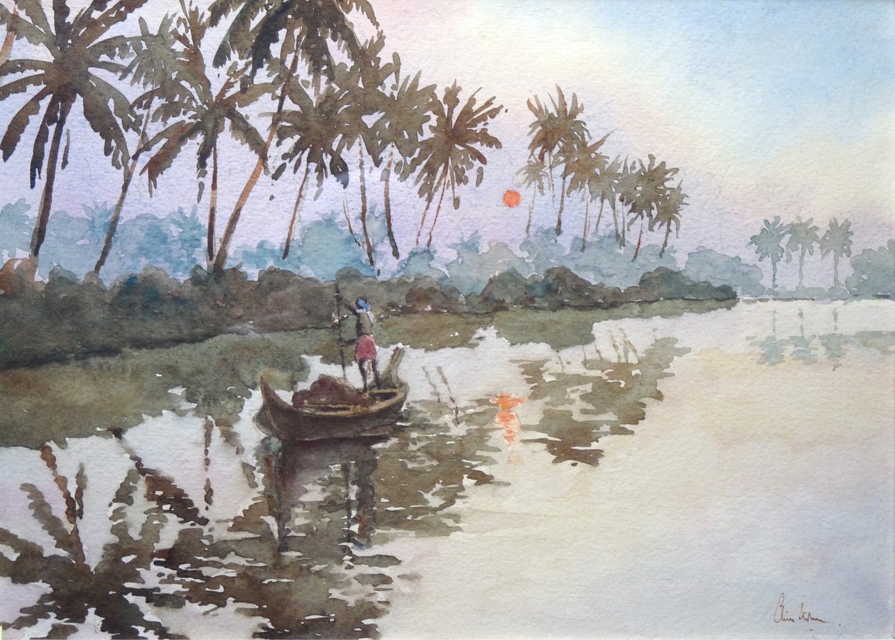 813 Mankotta sunrise द्वारा विल्सन क्लाइव