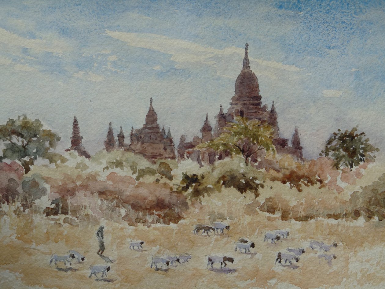 897 Thein Ma Zi from Penathagu, Bagan द्वारा विल्सन क्लाइव
