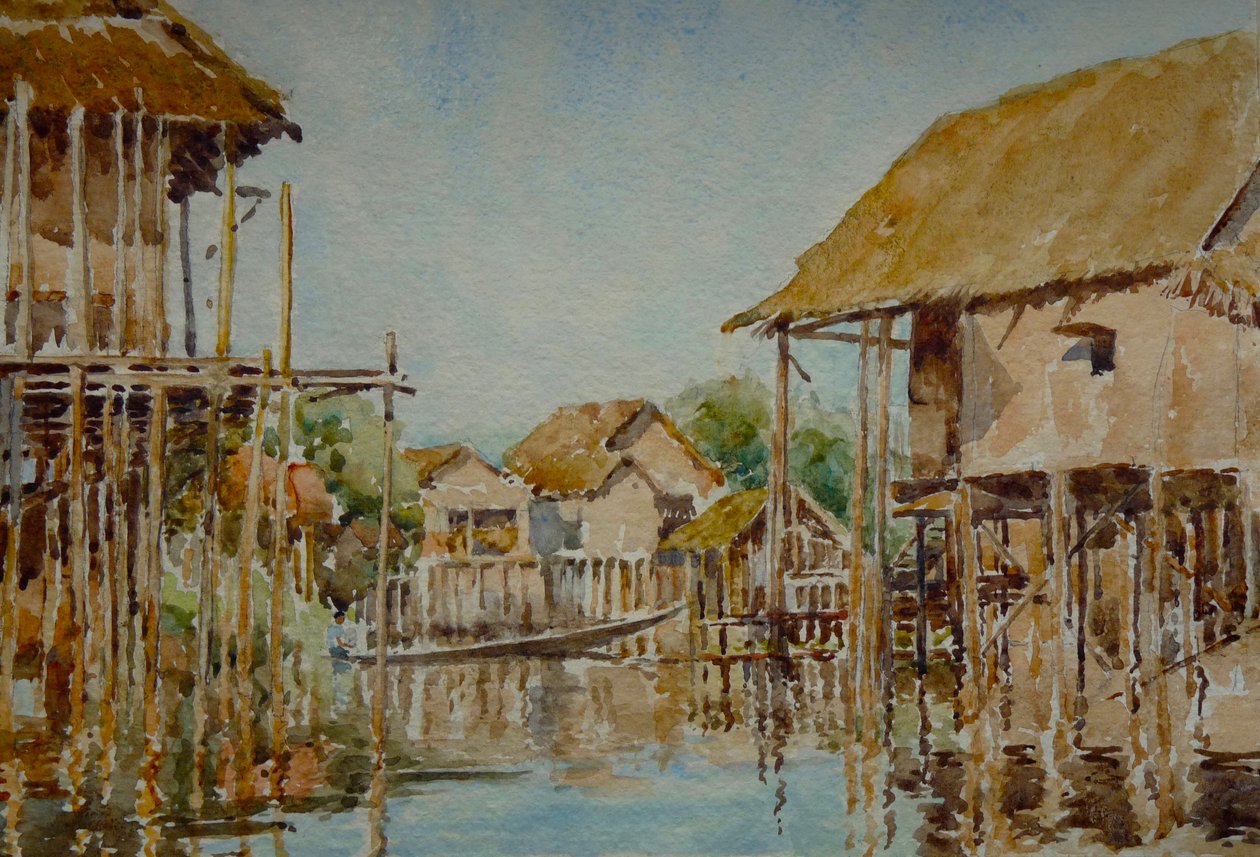 903 Pauk-Pa village (1), Inle Lake द्वारा विल्सन क्लाइव