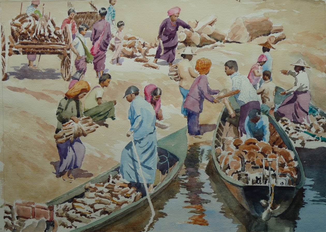 907 लोड हो रहा है, थांग थो बाजार द्वारा विल्सन क्लाइव