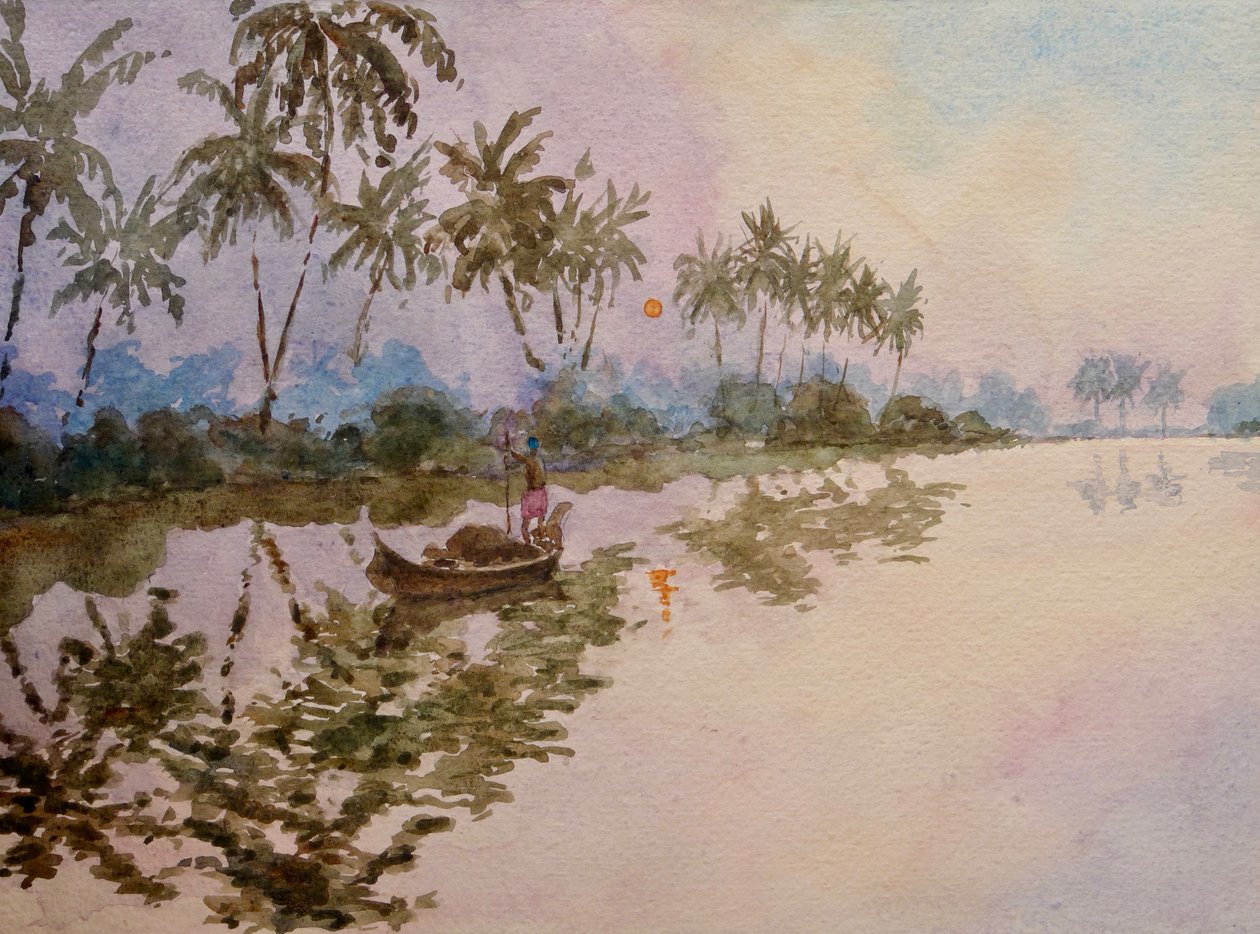 921 Mankotta sunrise (2) द्वारा विल्सन क्लाइव