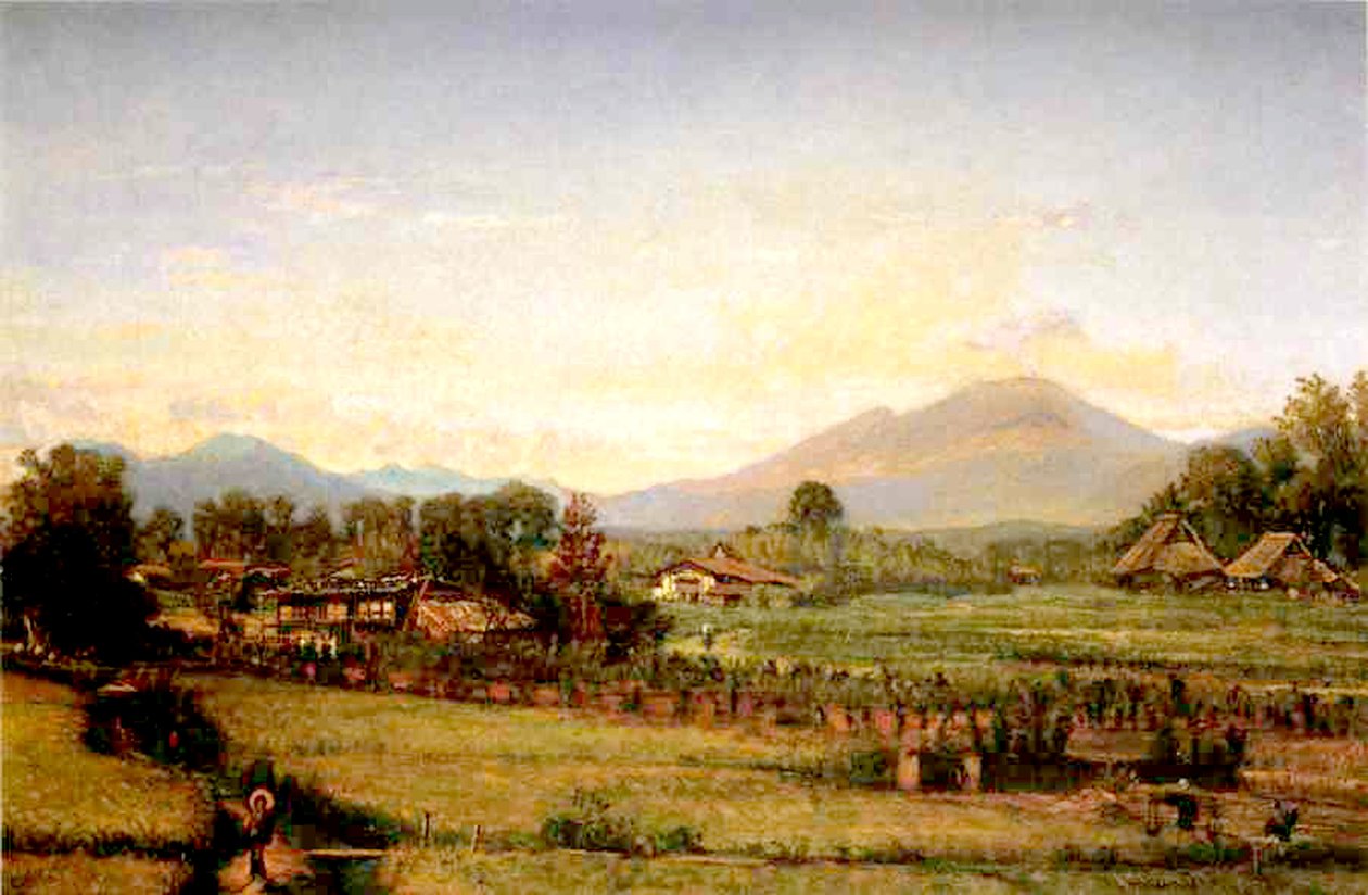 जापानी लैंडस्केप, 1878 द्वारा विनकवर्थ एलन गे