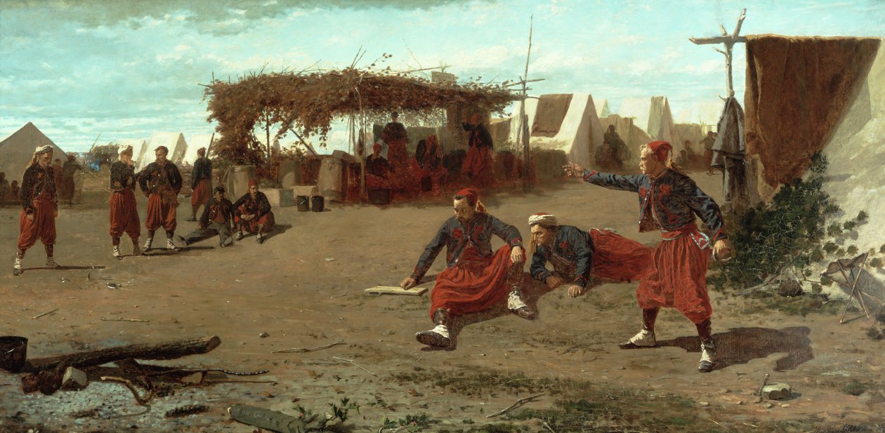 पिचिंग क्विट्स, 1865 द्वारा विंसलो होमर