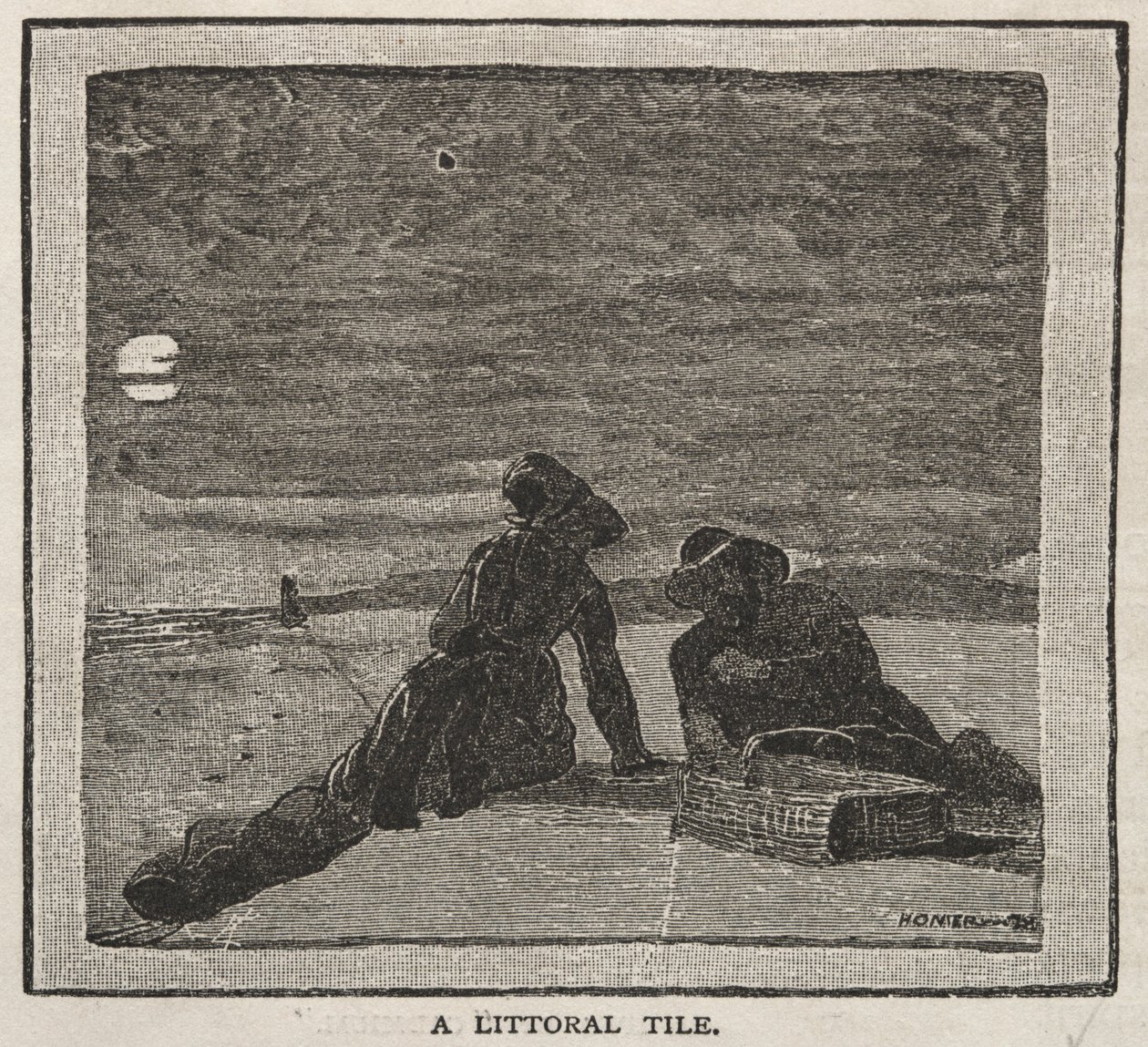 ए लिटोरल लाइफ, 1879। द्वारा विंसलो होमर