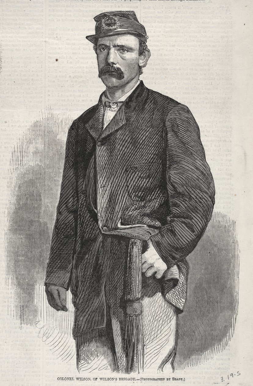 1861 के विल्सन ब्रिगेड के कर्नल विल्सन। द्वारा विंसलो होमर