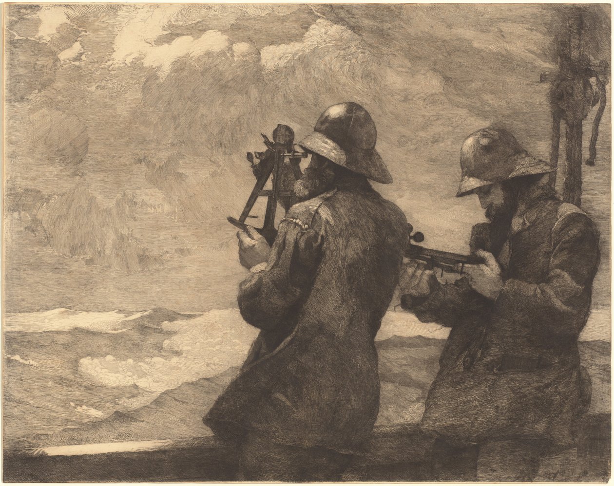 आठ घंटियाँ, 1887। द्वारा विंसलो होमर