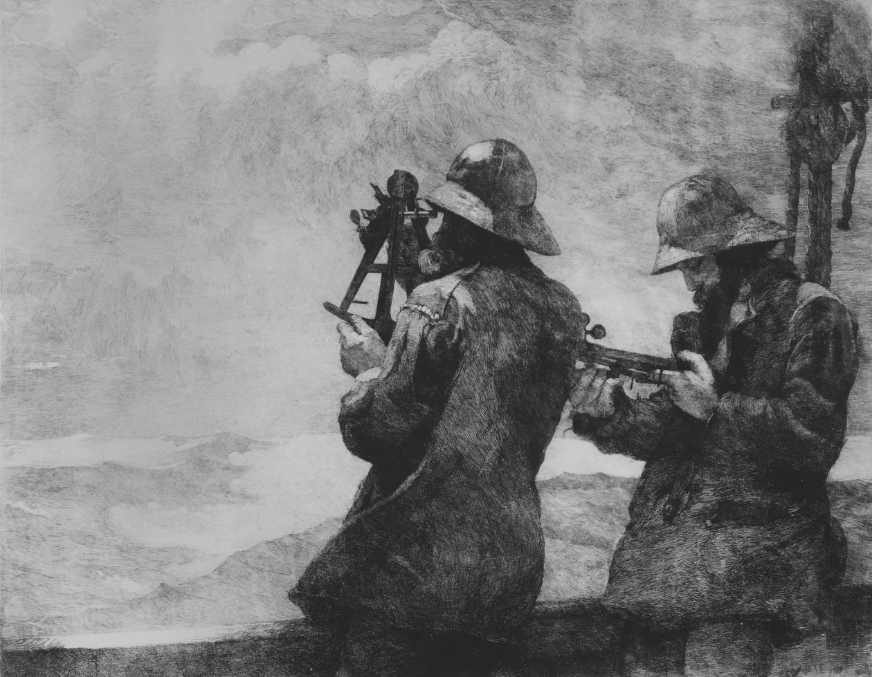 आठ घंटियाँ, 1887। द्वारा विंसलो होमर