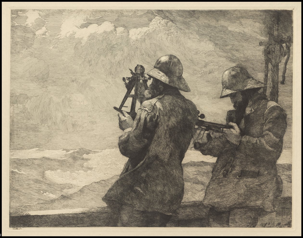 आठ बेल्स, 1887, शायद c.1940 मुद्रित द्वारा विंसलो होमर