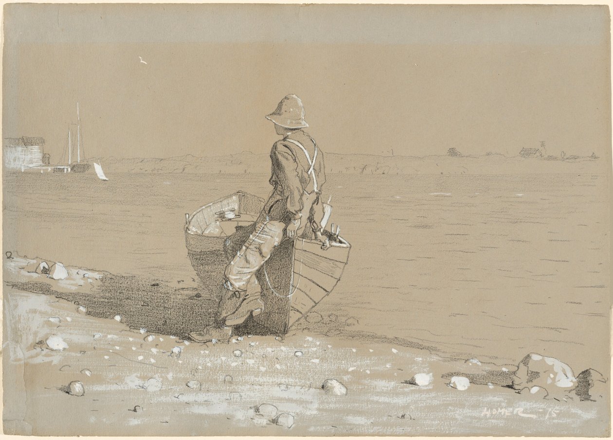 लुकिंग आउट, 1875। द्वारा विंसलो होमर