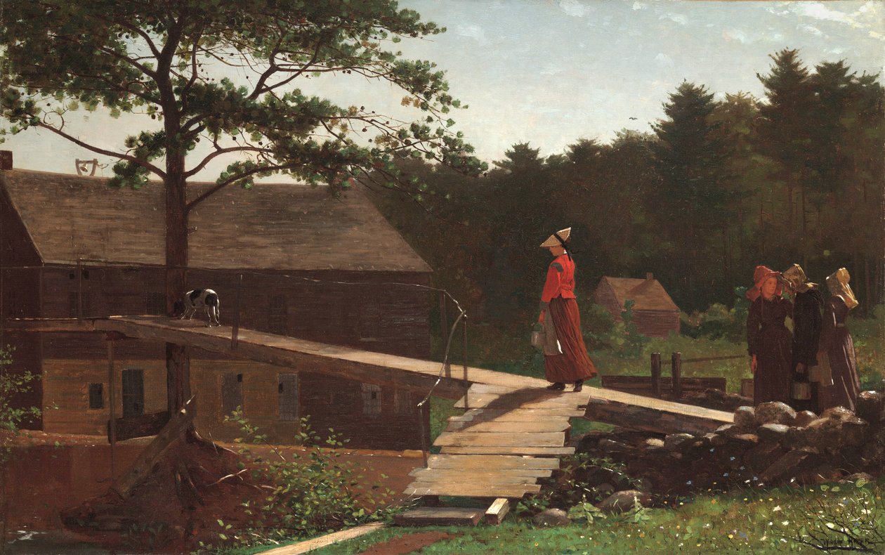 ओल्ड मिल (द मॉर्निंग बेल), 1871 द्वारा विंसलो होमर