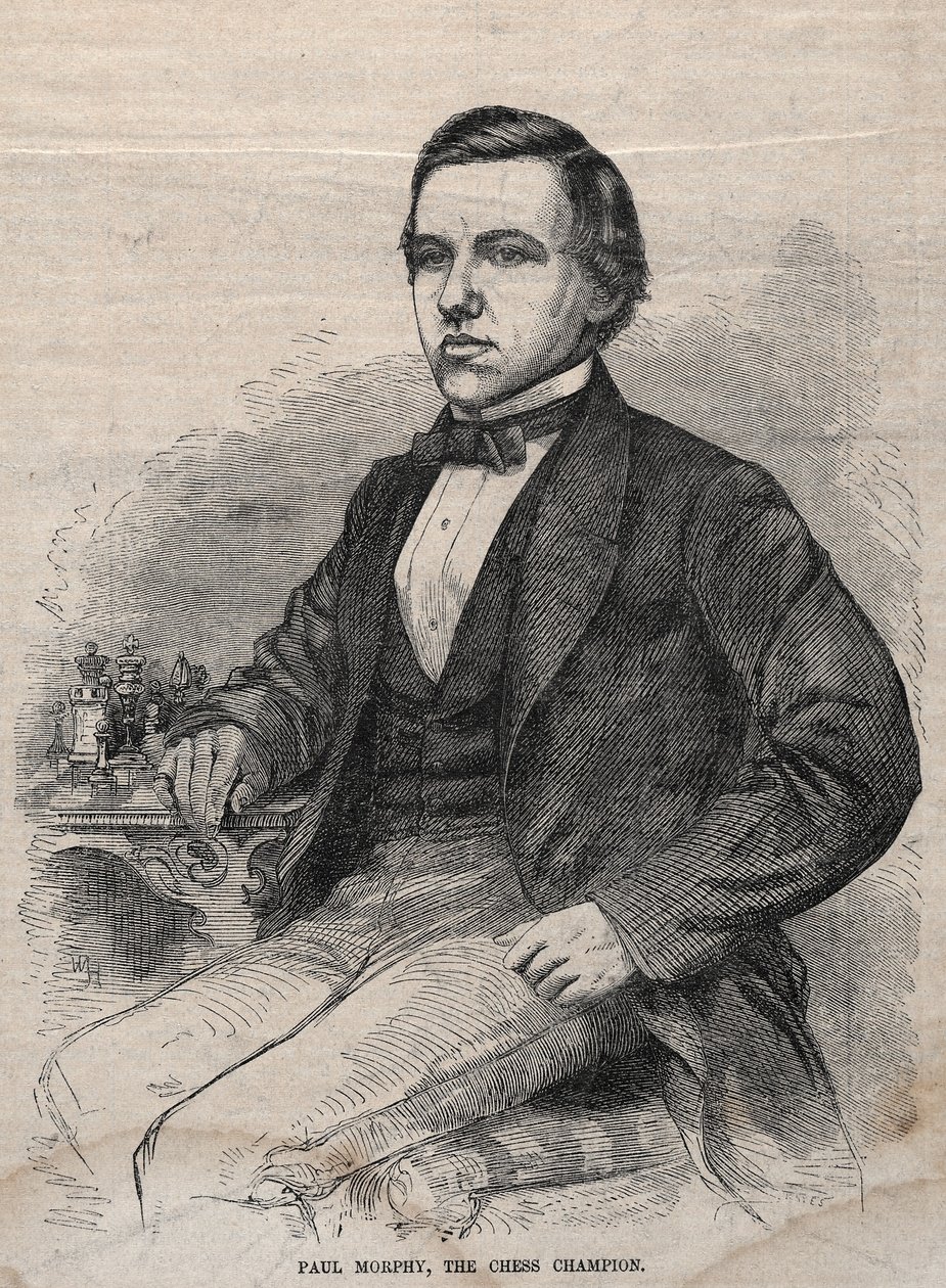 पॉल मॉर्फी, द शतरंज चैंपियन, 1859। द्वारा विंसलो होमर
