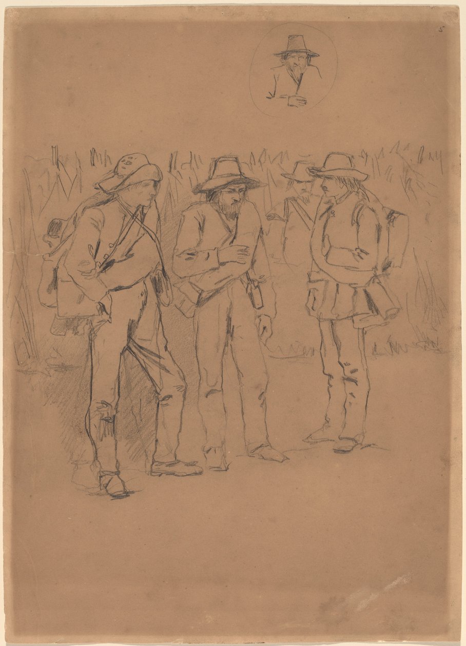 युद्ध के कैदी, 1864। द्वारा विंसलो होमर