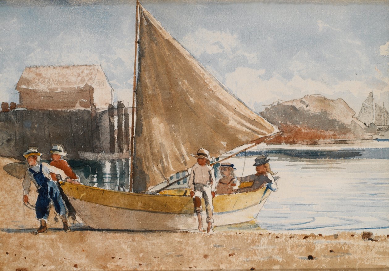 समरटाइम, 1880। द्वारा विंसलो होमर