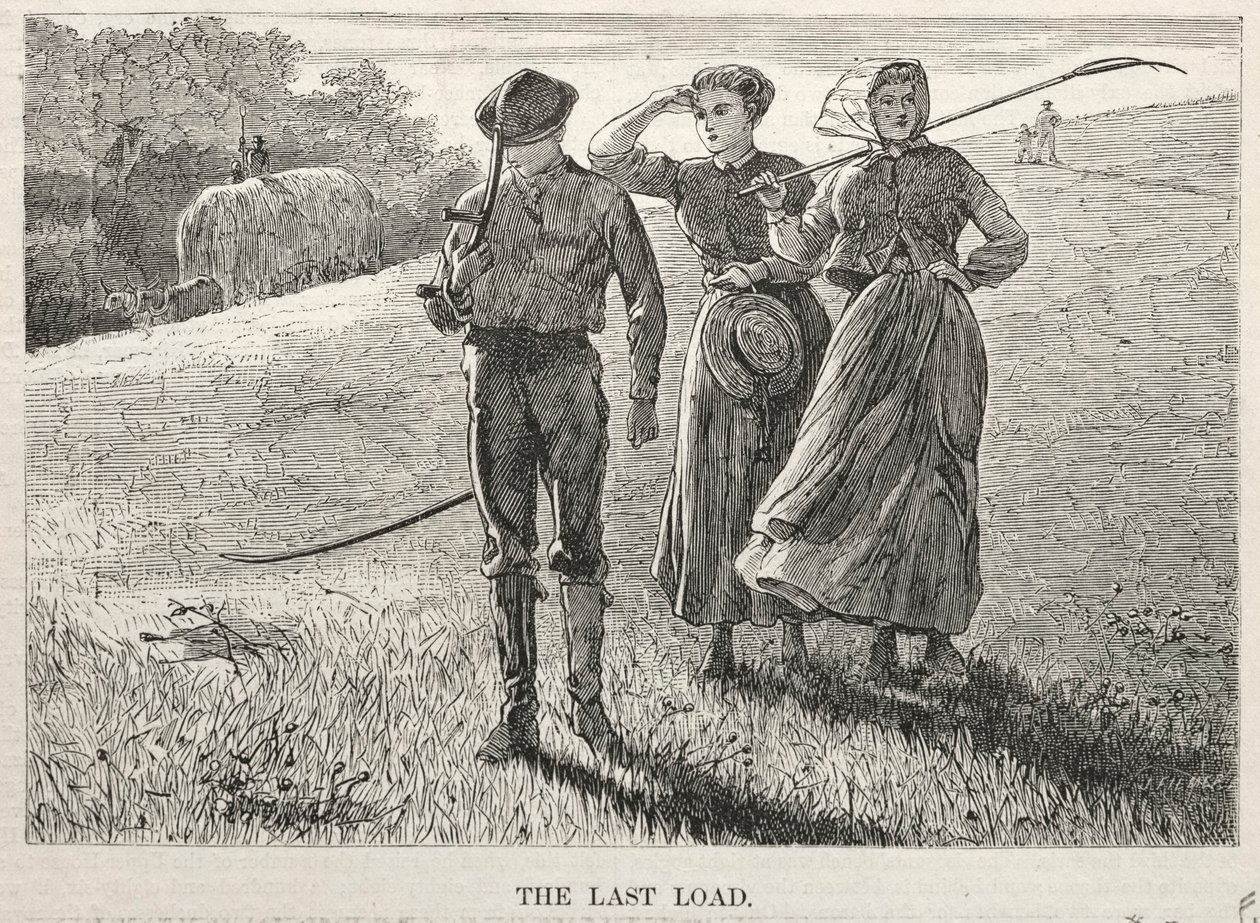 द लास्ट लोड, 1869। द्वारा विंसलो होमर
