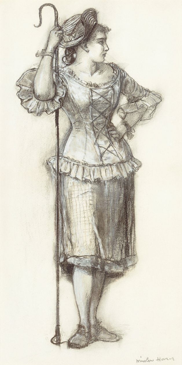 द शेफर्ड, 1878 द्वारा विंसलो होमर