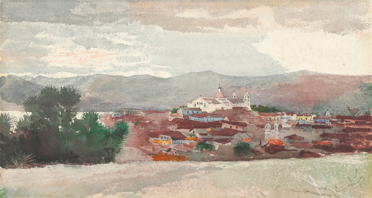 सैंटियागो डे क्यूबा का दृश्य, 1885। द्वारा विंसलो होमर