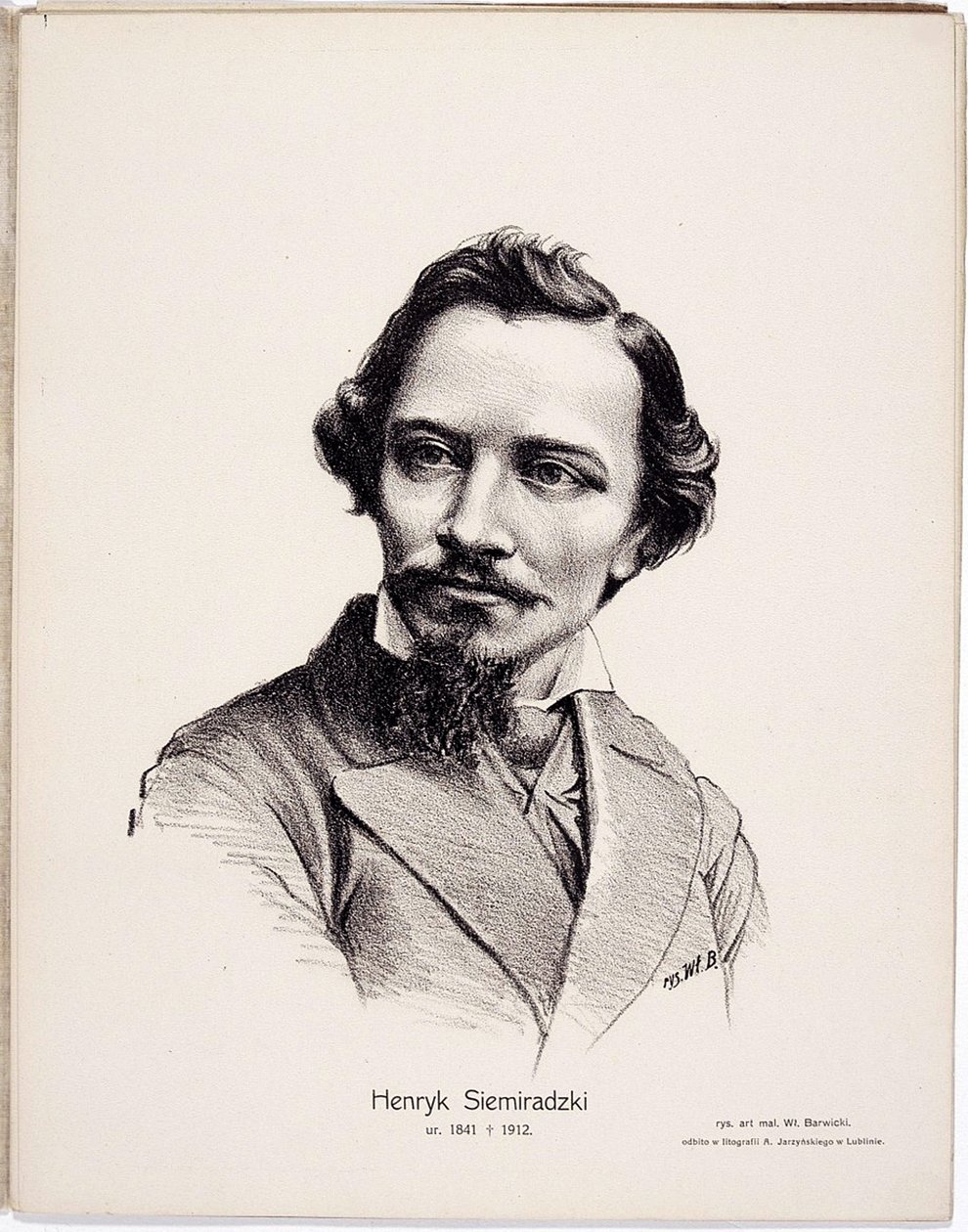 हेनरीक सिएमिरदज़की 1843-1902, 1917 द्वारा व्लाडिसलाव बार्विकी