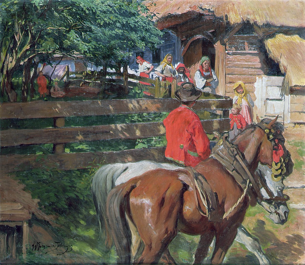 मंगनी, c.1900 द्वारा व्लोडज़िमिएरज़ टेटमजेर