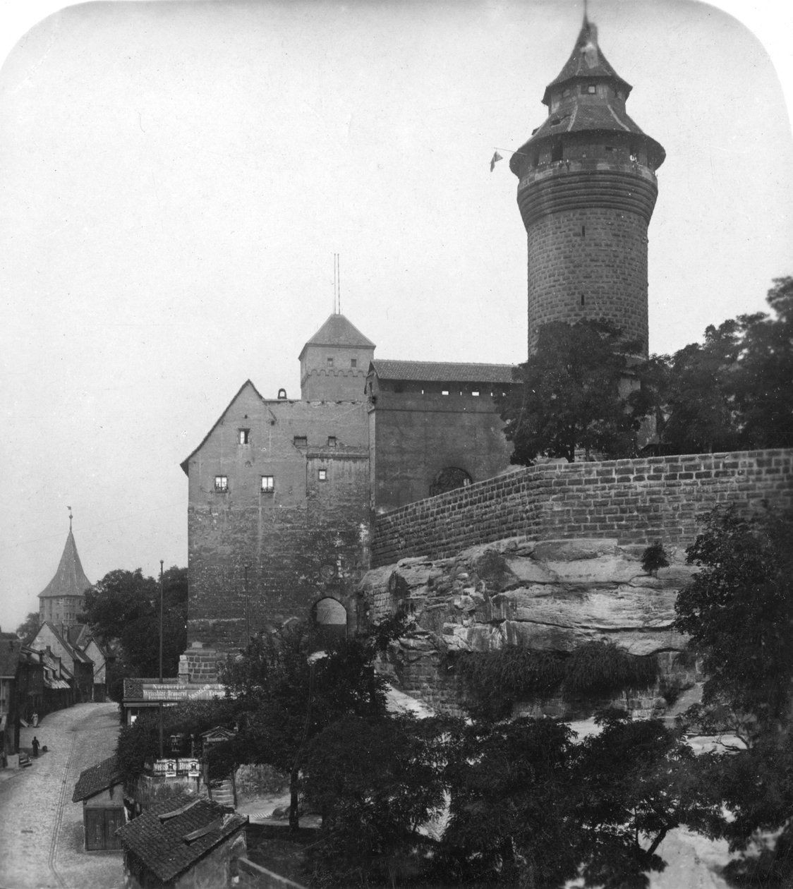 बर्गफ्रेंड, नुरेमबर्ग, बावरिया, जर्मनी, c1900 द्वारा वुर्थल एंड संस