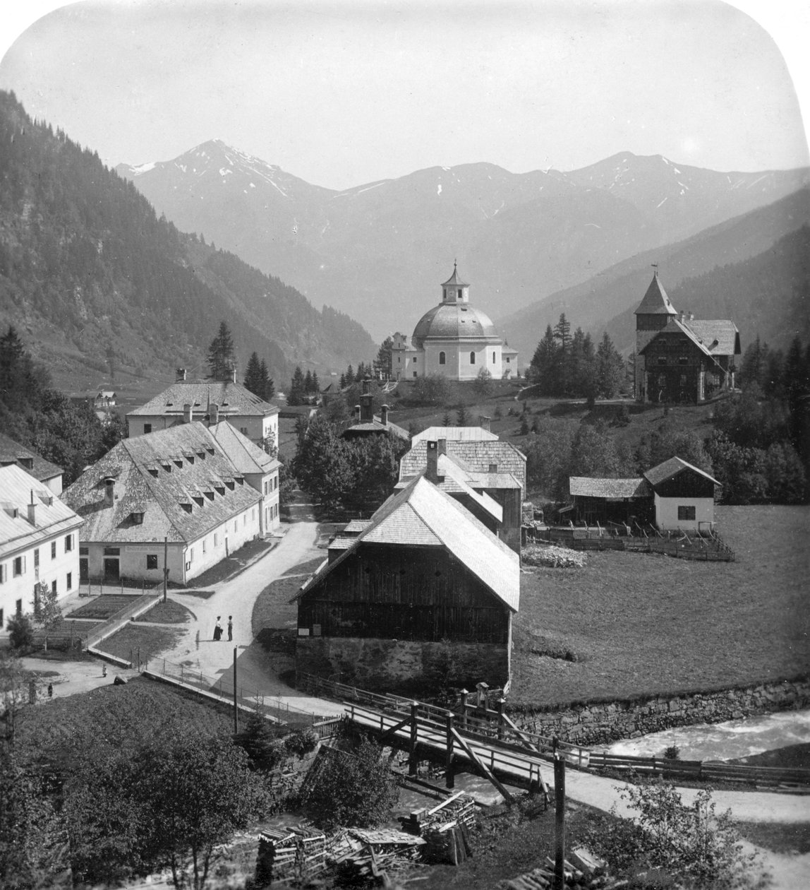 बॉकस्टीन, साल्ज़बर्ग, ऑस्ट्रिया, c1900s। द्वारा वुर्थल एंड संस