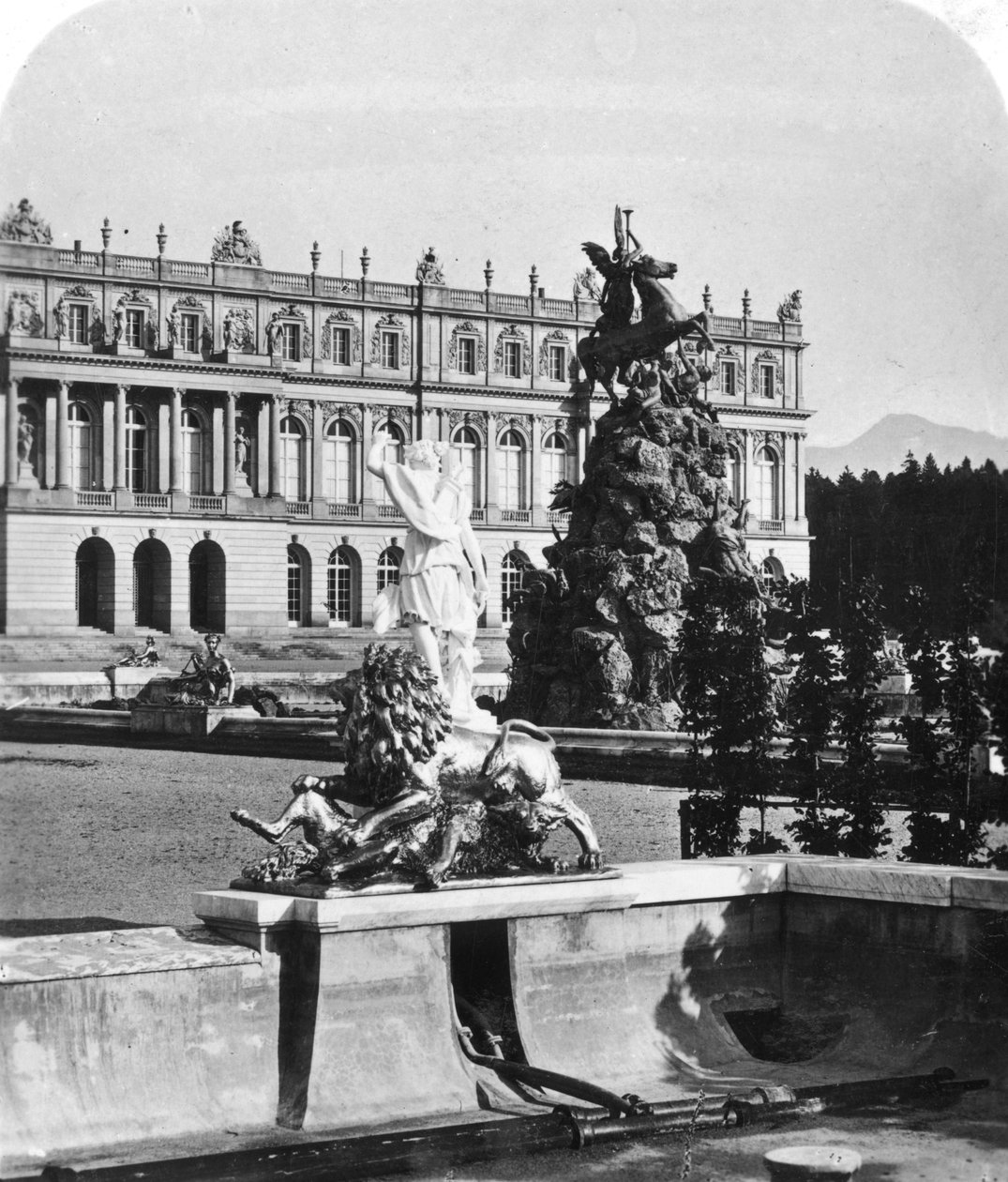 हेरोनिमेसी पैलेस, बावरिया, जर्मनी, c1900s। द्वारा वुर्थल एंड संस