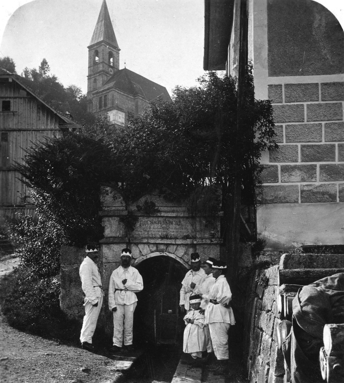 मेरा प्रवेश द्वार, साल्ज़बर्ग, ऑस्ट्रिया, c1900s। द्वारा वुर्थल एंड संस