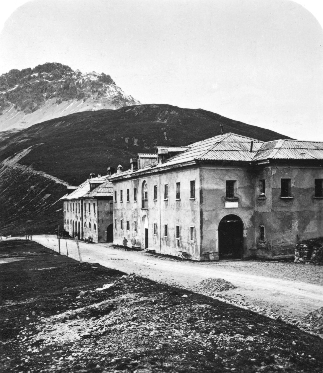 सांता मारिया, उम्ब्रिल पर्वत दर्रे पर, टायरॉल, c1900s। द्वारा वुर्थल एंड संस