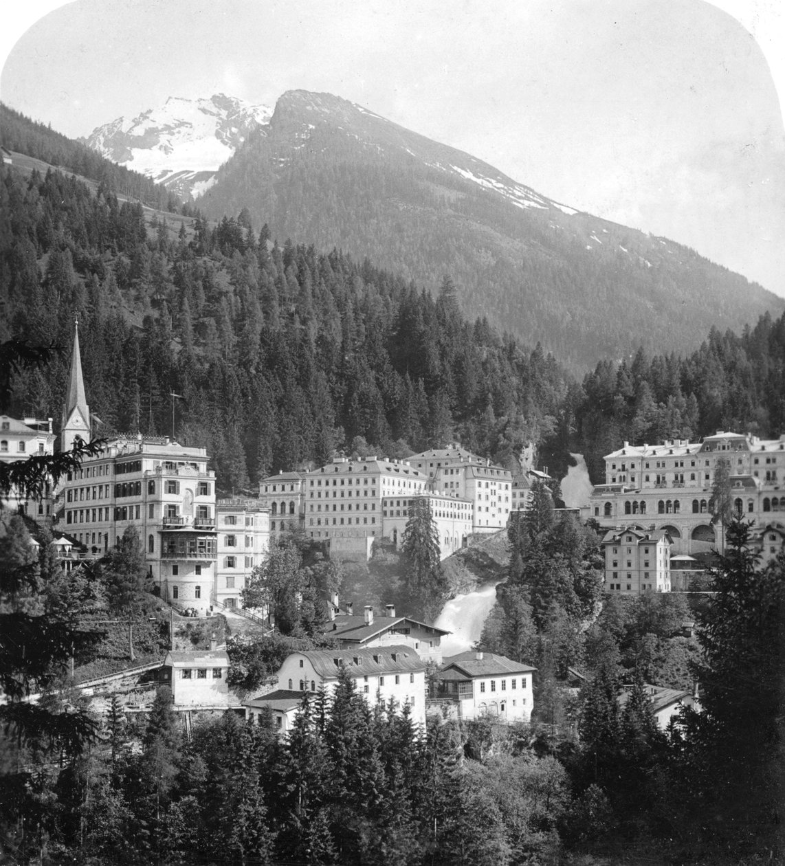 श्वार्ज़ेनबर्ग, बैडगस्टिन, ऑस्ट्रिया, c1900s। द्वारा वुर्थल एंड संस