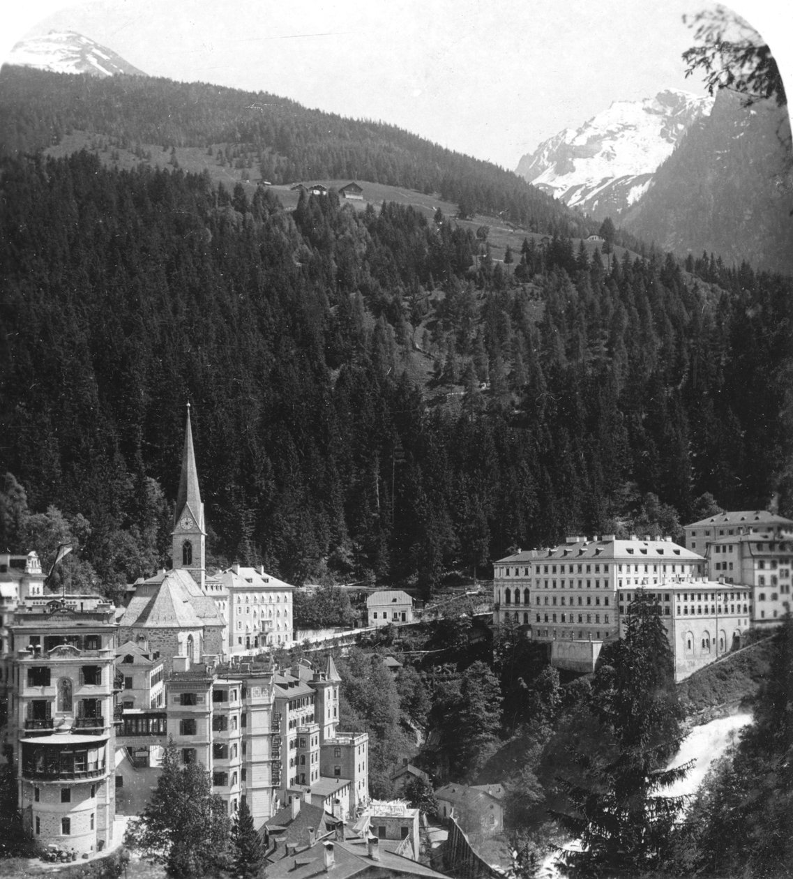 श्वार्ज़ेनबर्ग, बैडगस्टिन, ऑस्ट्रिया, c1900s। द्वारा वुर्थल एंड संस