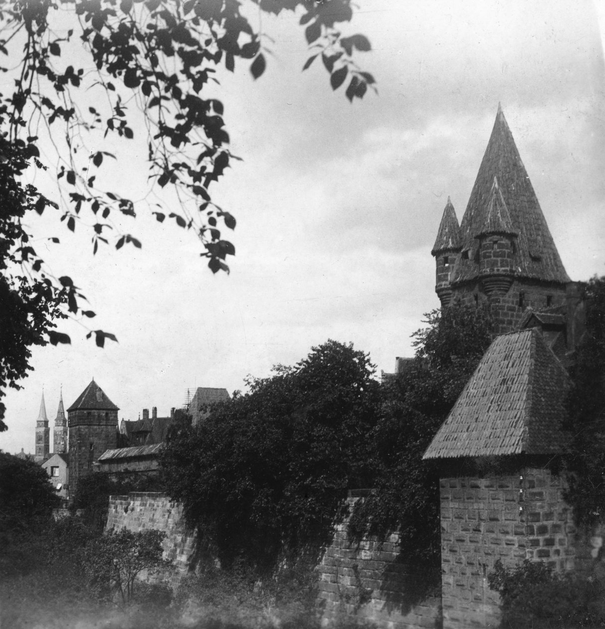 Stadtgraben, बवेरिया, जर्मनी, c1900s। द्वारा वुर्थल एंड संस
