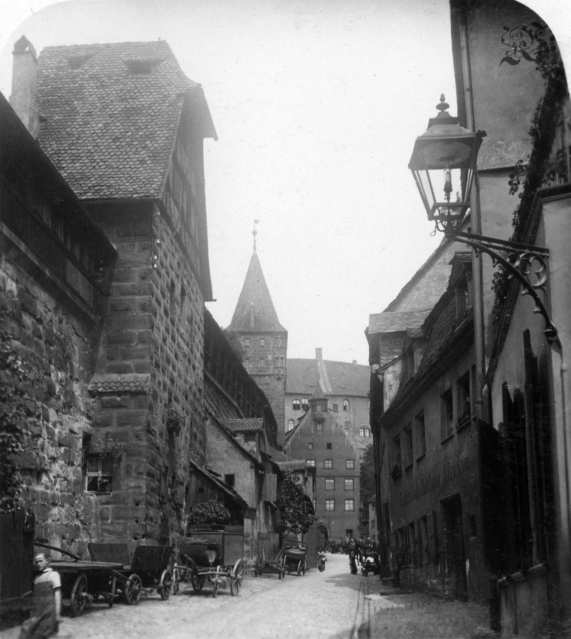 टियरगार्टनटर, नूर्नबर्ग, जर्मनी, c1900s। द्वारा वुर्थल एंड संस