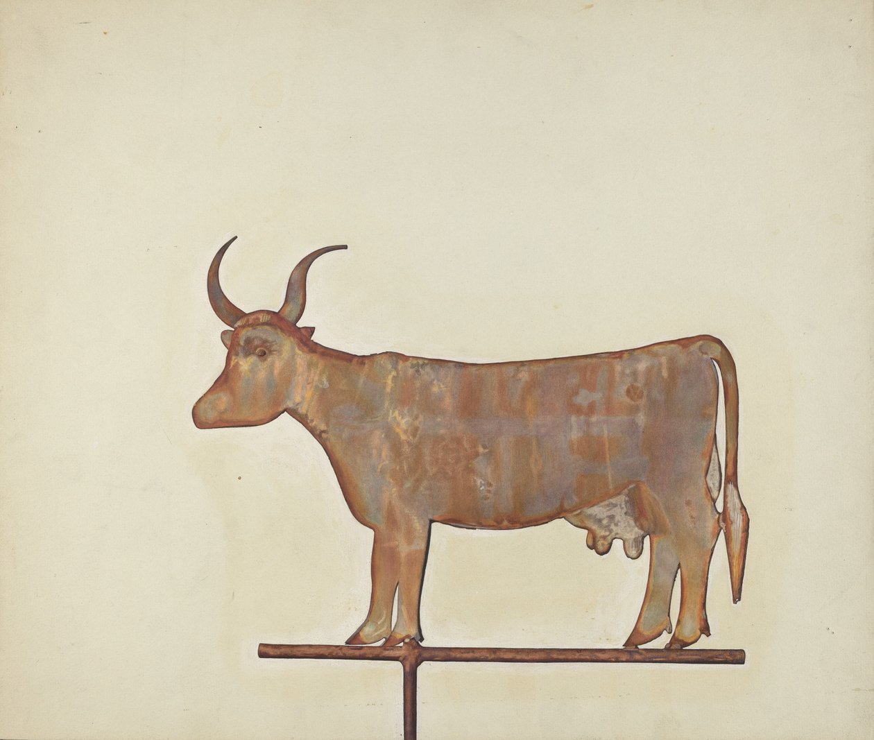 काउ वेदर वेन, सी. 1938. द्वारा व्याना राइट