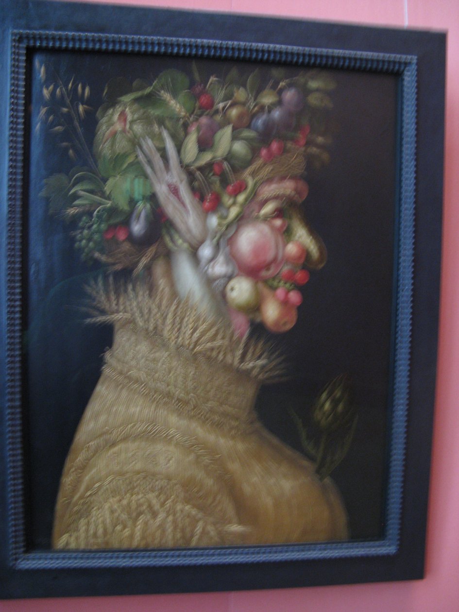 द समर द्वारा Giuseppe Arcimboldo at Kunsthistorisches Museum द्वारा यार हक्लाई